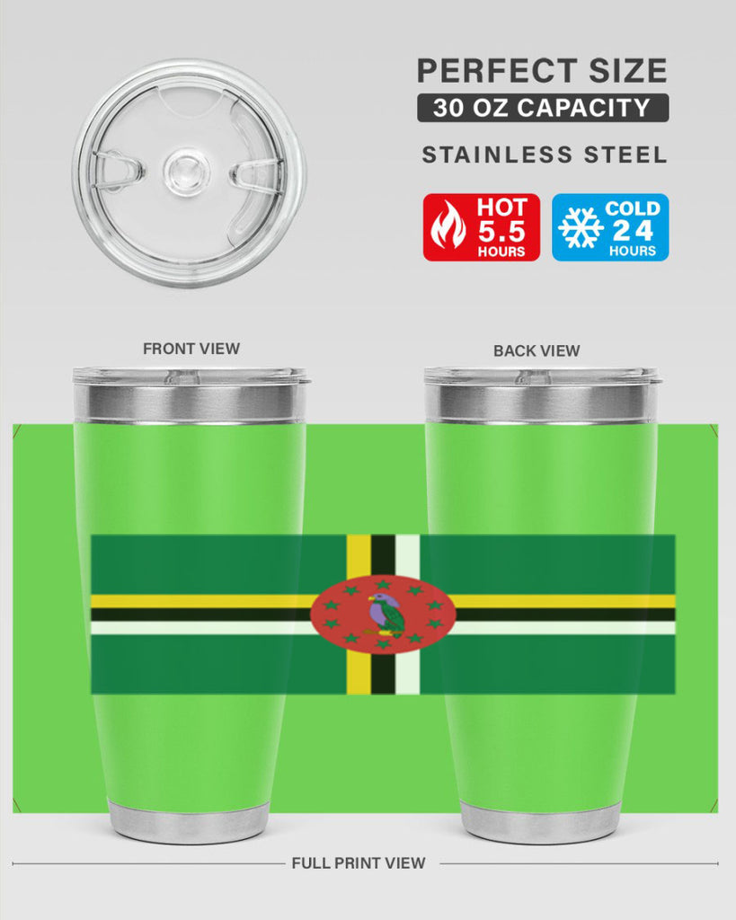 Dominica 149#- world flags- Tumbler