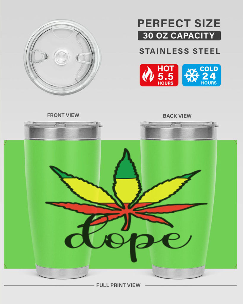 Dope 77#- marijuana- Tumbler