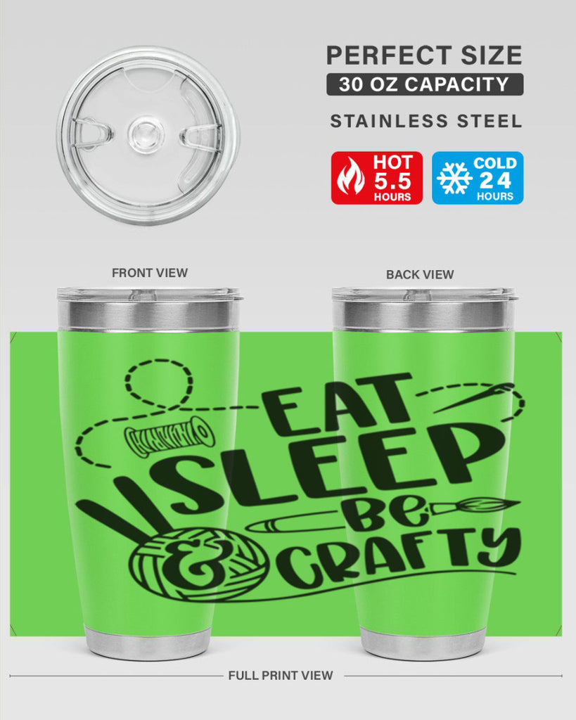 Eat Slepp Be Crafty 28#- crafting- Tumbler