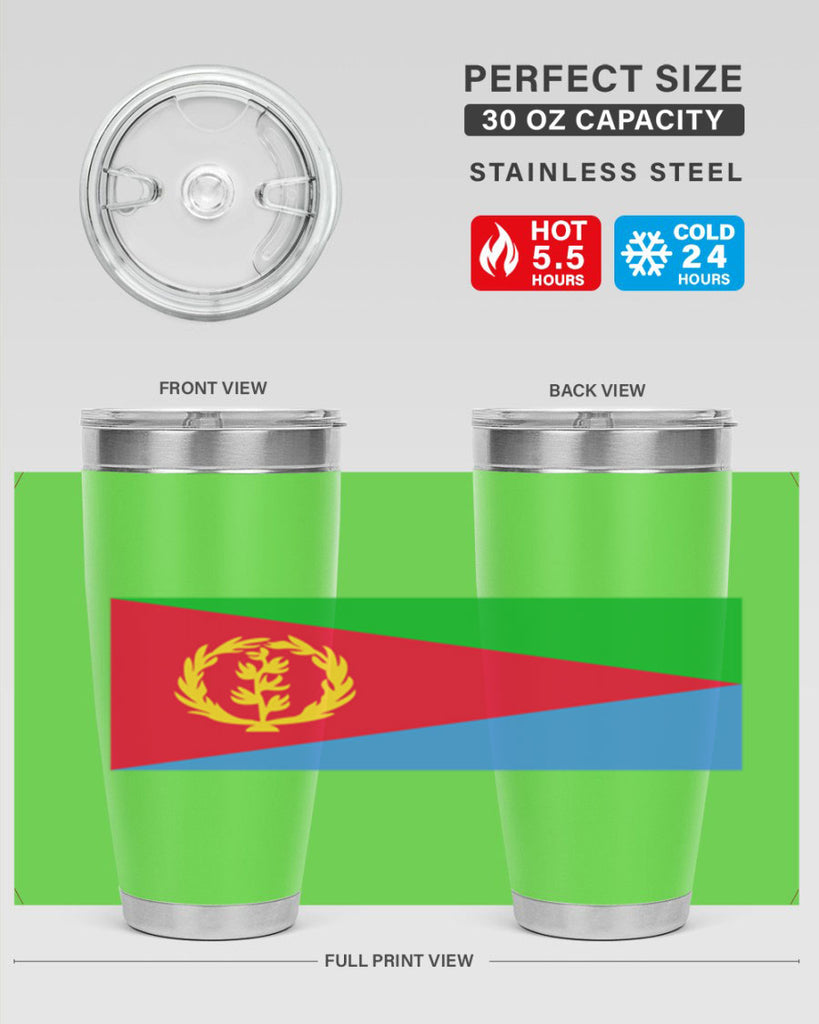 Eritrea 143#- world flags- Tumbler