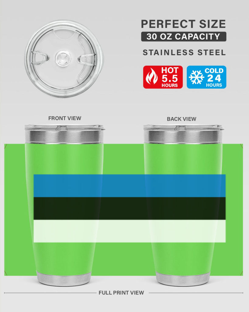 Estonia 142#- world flags- Tumbler
