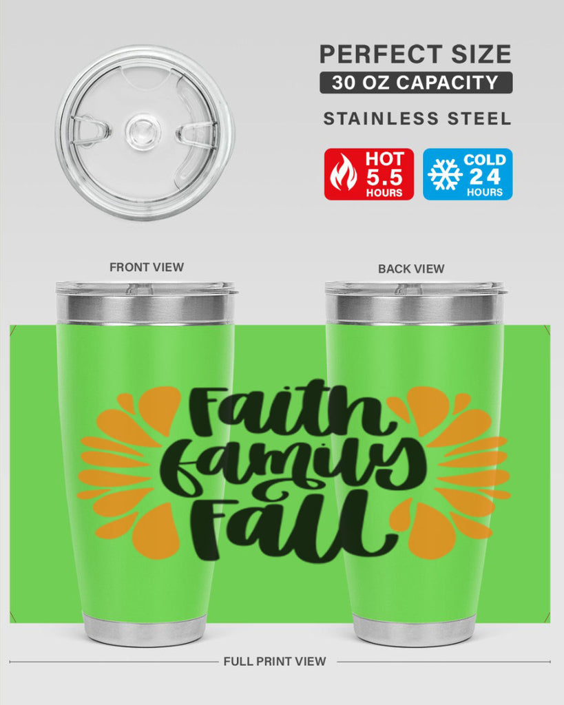 Faith Family Fall 481#- fall- Tumbler