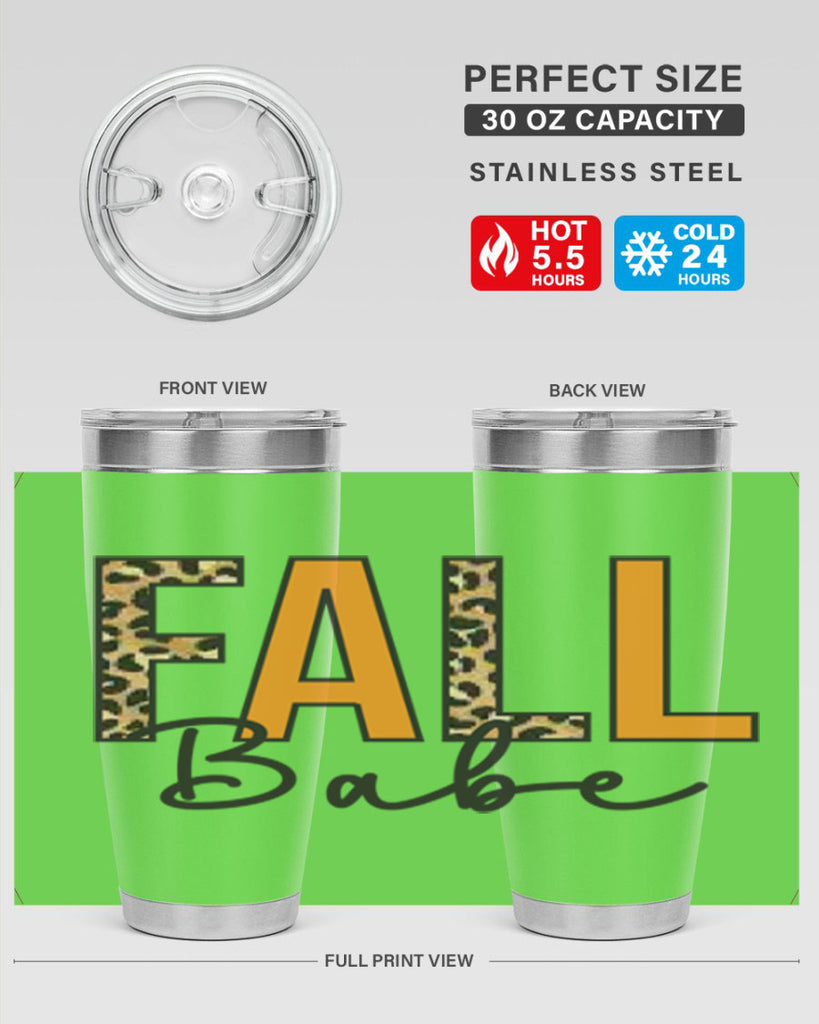Fall Babe 87#- fall- Tumbler