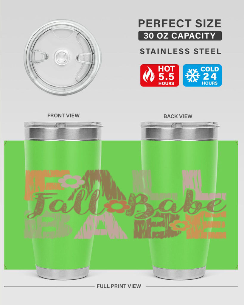 Fall Babe 88#- fall- Tumbler