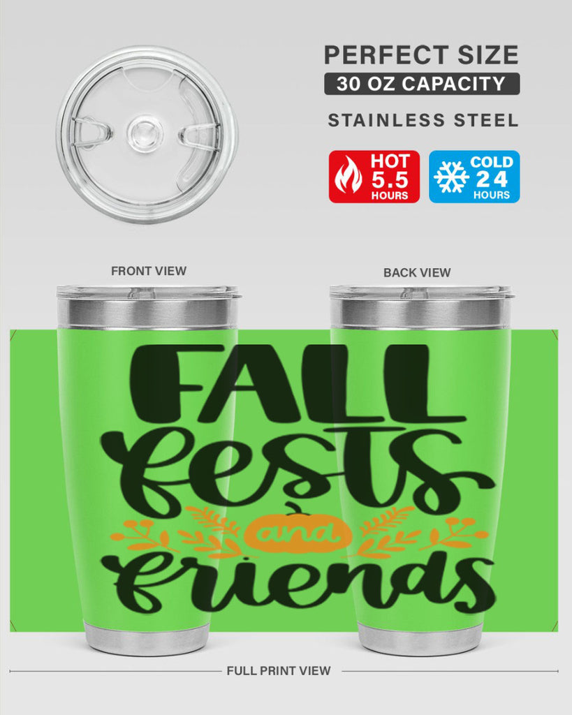 Fall Fests And Friends 484#- fall- Tumbler