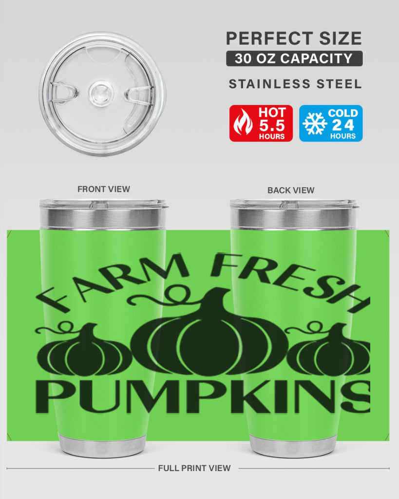 Farm Fresh Pumpkins 176#- fall- Tumbler