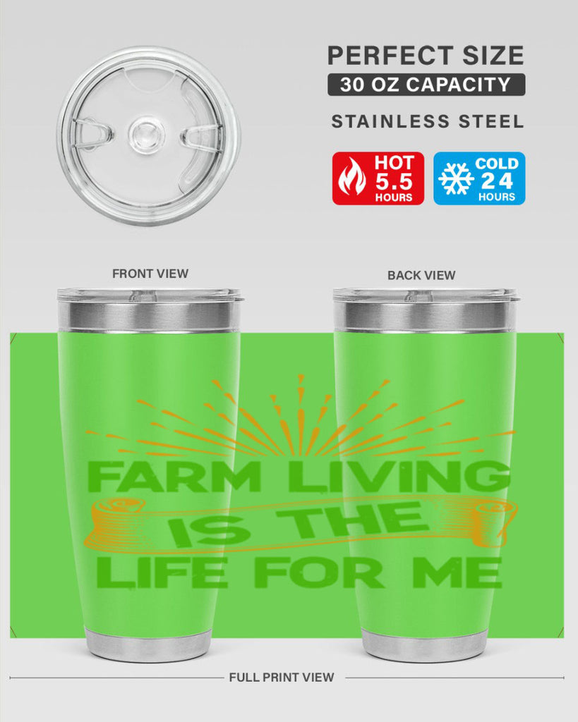 Farm living is the life for me 1#- farming and gardening- Tumbler