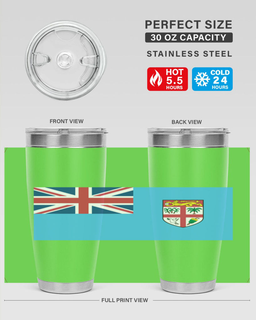 Fiji 139#- world flags- Tumbler