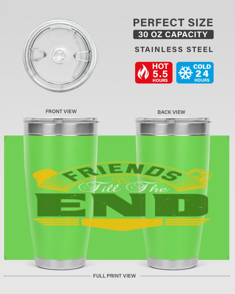 Friends ‘till the end Style 108#- Best Friend- Tumbler