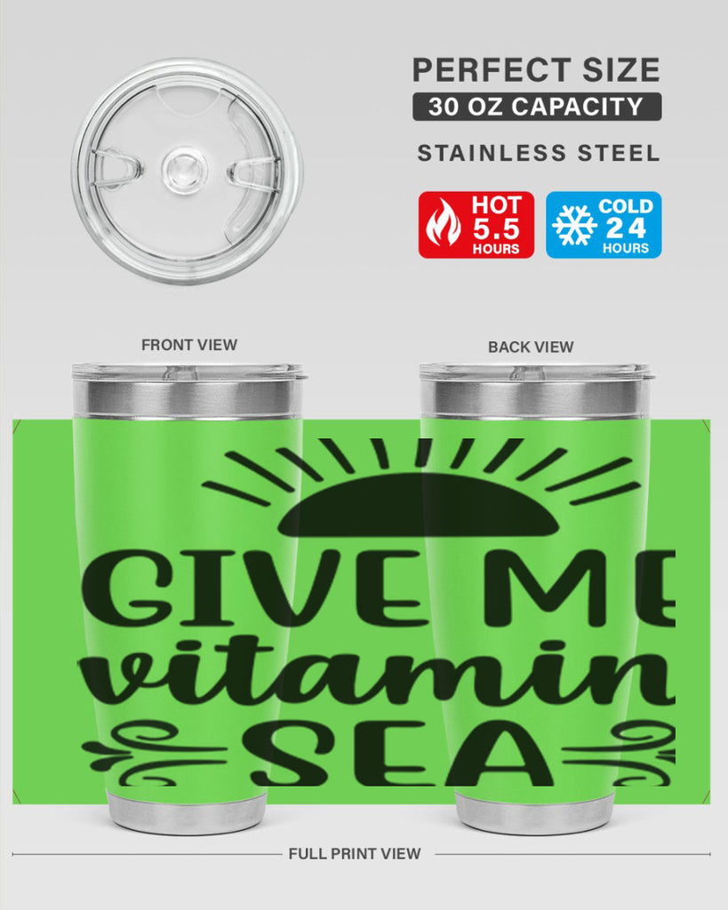 Give me vitamin sea 195#- mermaid- Tumbler