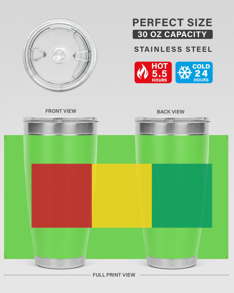 Guinea 127#- world flags- Tumbler