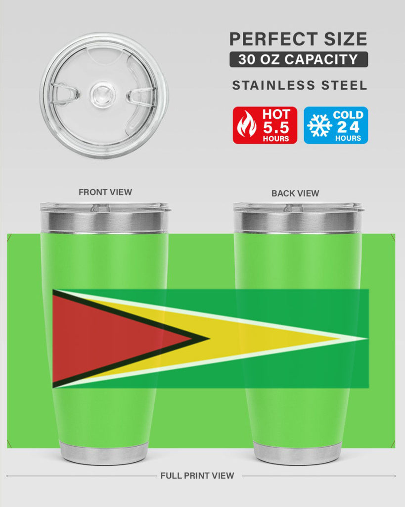 Guyana 126#- world flags- Tumbler