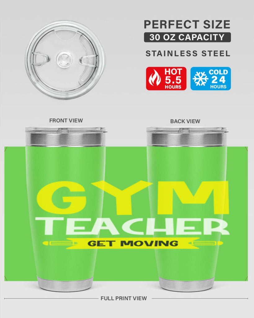 Gym Teacher get Moving Style 116#- teacher- tumbler