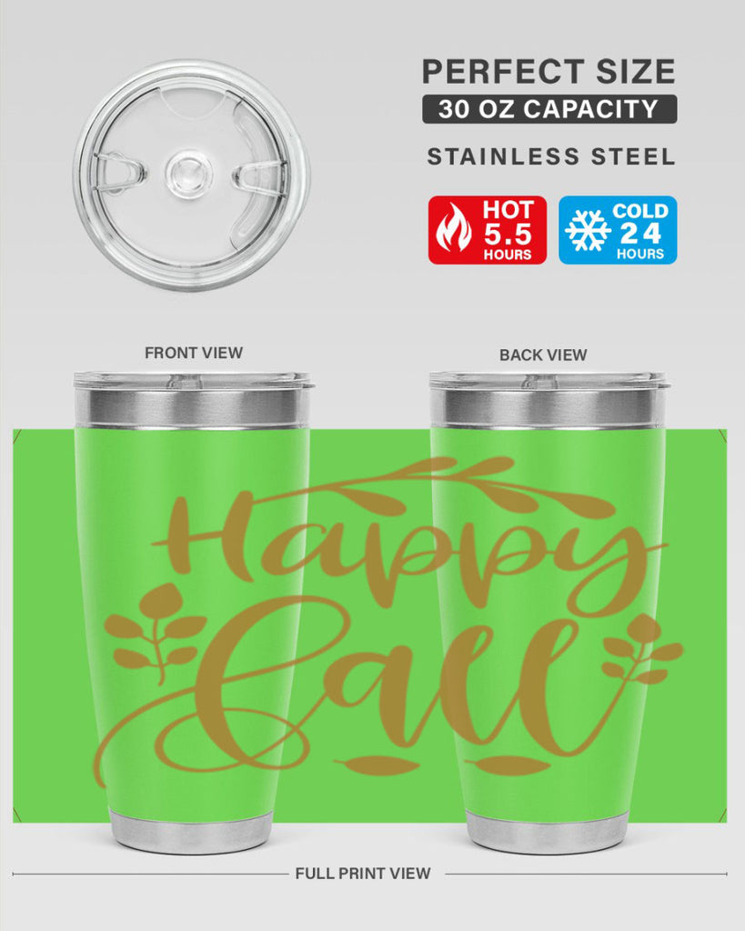 Happy Fall 236#- fall- Tumbler