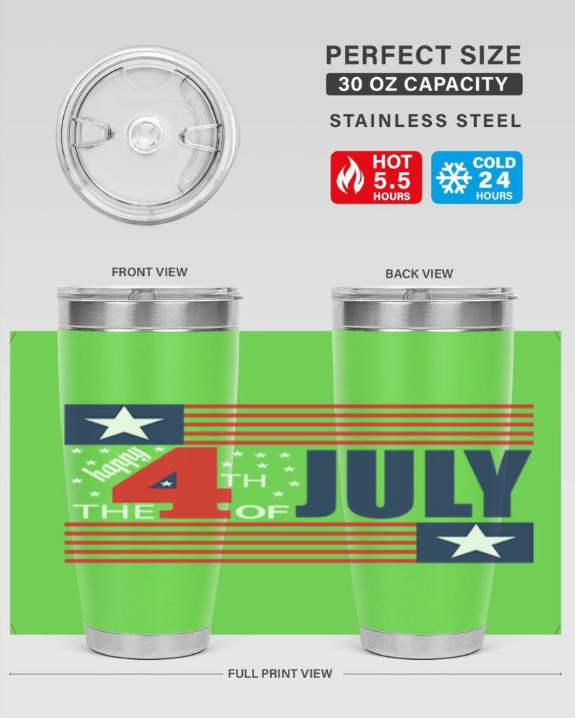 Happy th july Style 100#- Fourt Of July- Tumbler