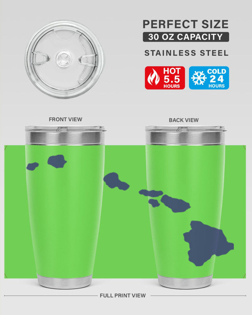 Hawaii 40#- stateflags- Tumbler