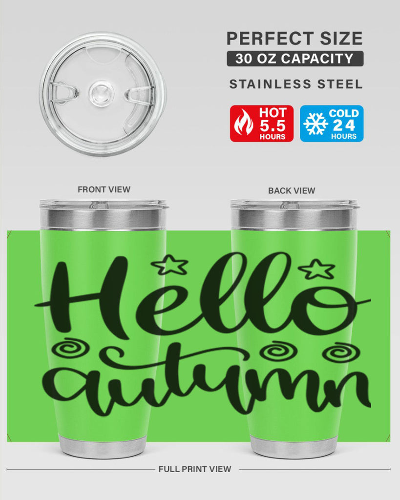 Hello Autumn 270#- fall- Tumbler