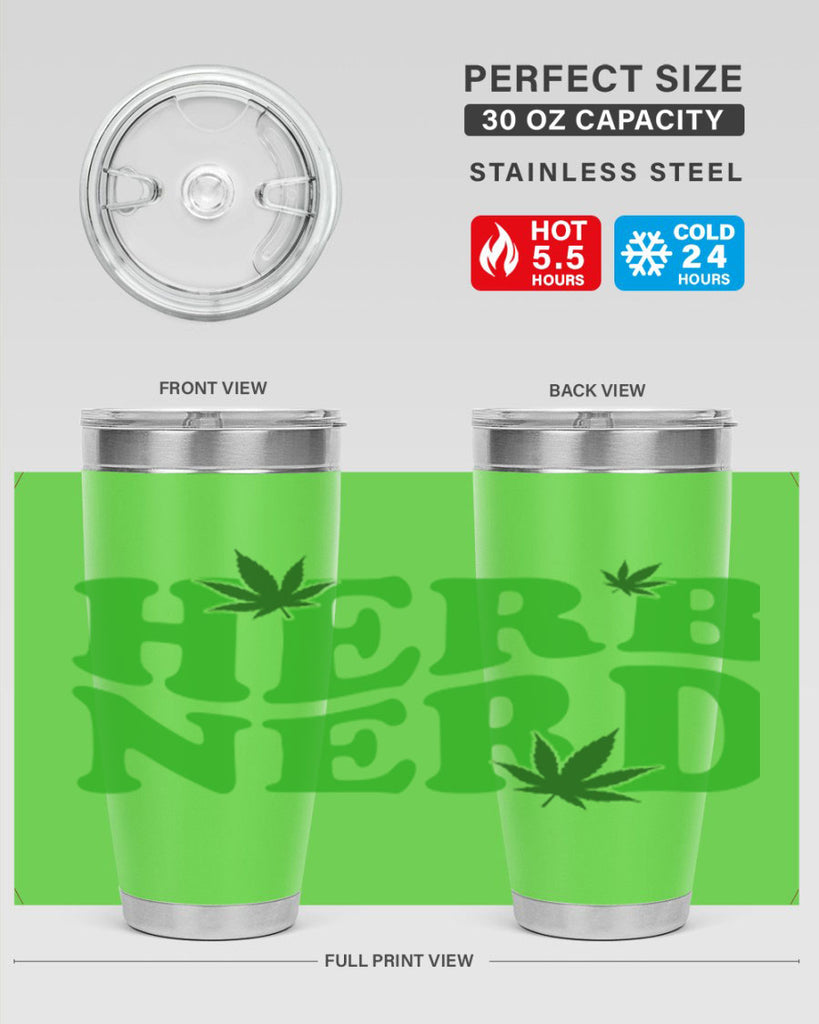 Herd Nerd 110#- marijuana- Tumbler