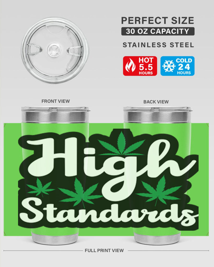 High standards 119#- marijuana- Tumbler