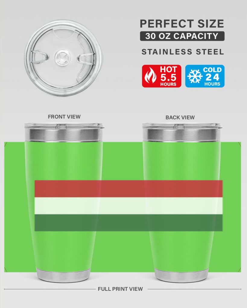 Hungary 123#- world flags- Tumbler