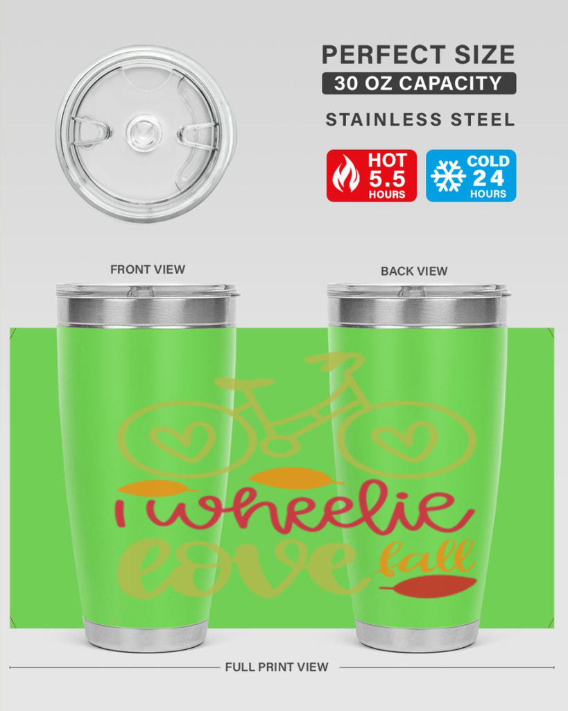 I Wheelie Love Fall 342#- fall- Tumbler