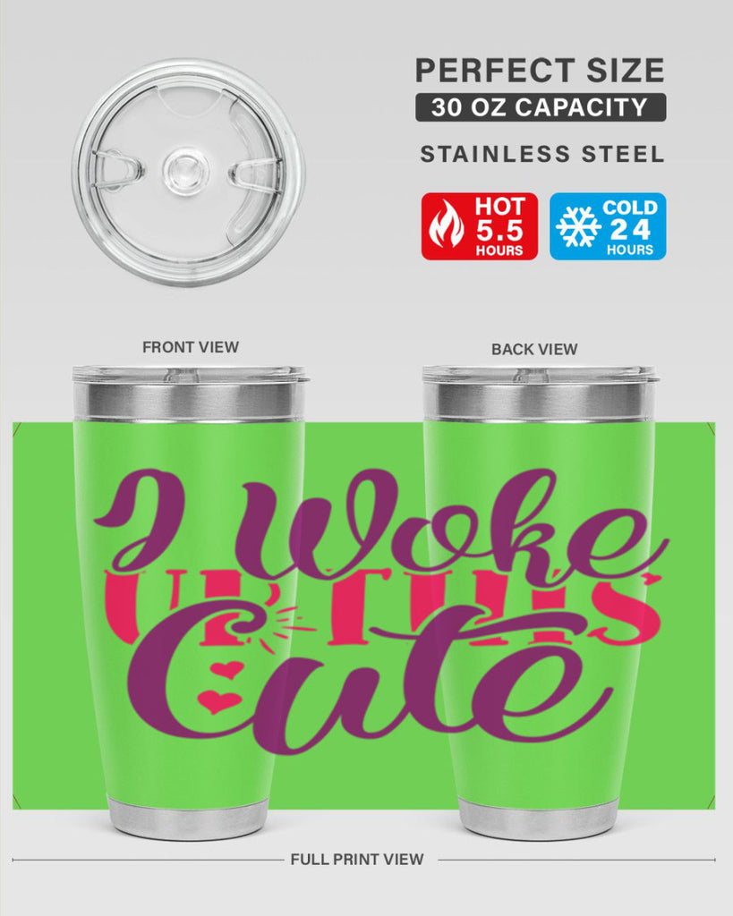 I Workup This Cute Style 243#- baby- tumbler