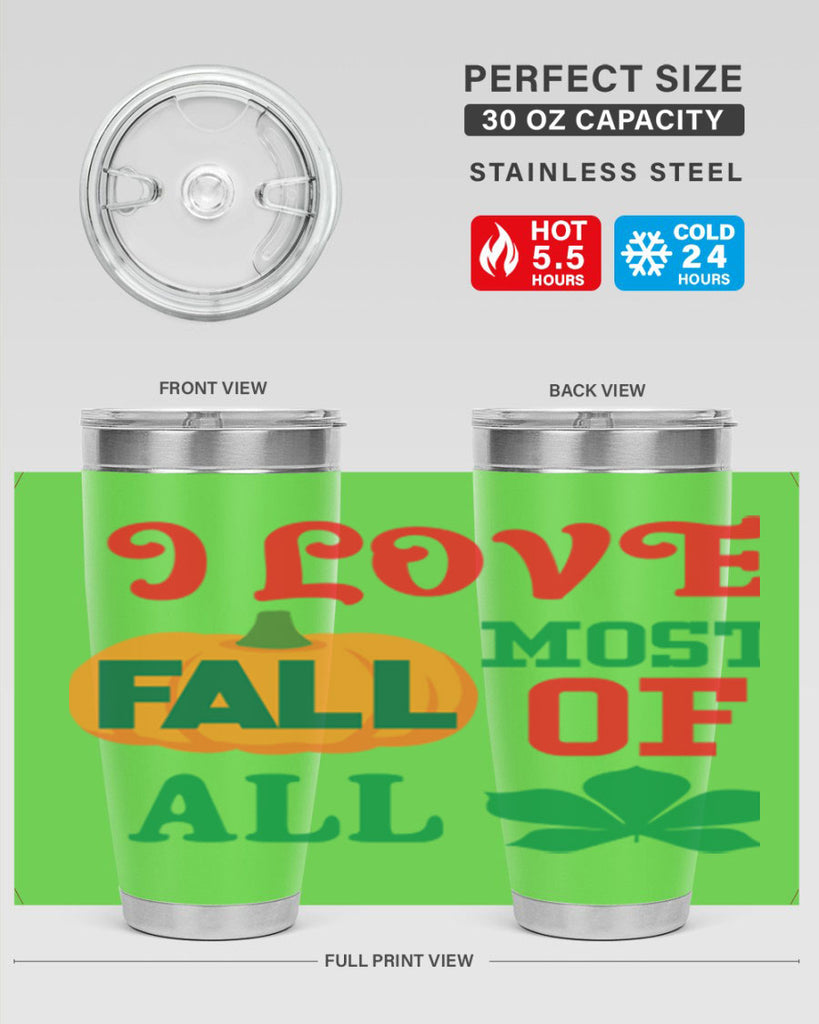 ILOVEFALLMOSTof 346#- fall- Tumbler