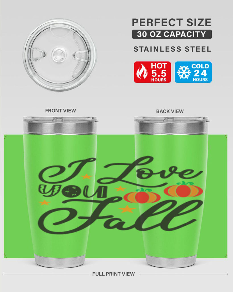 Iloveyoufall 350#- fall- Tumbler