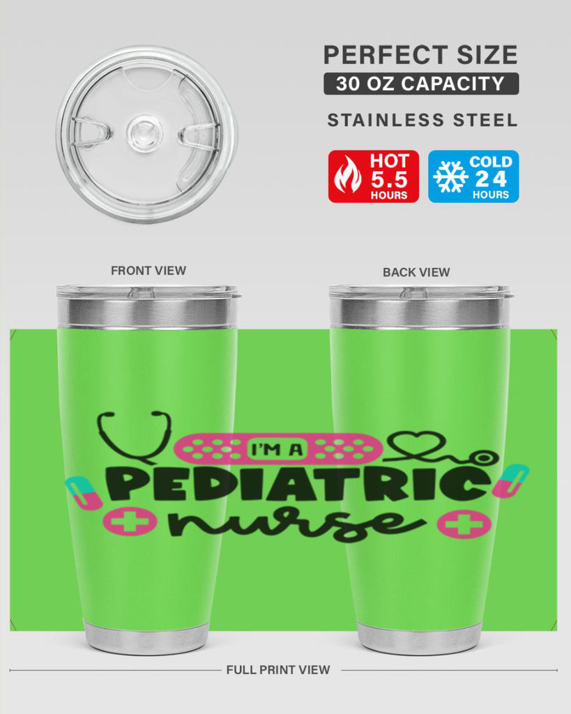 Im A Pediatric Nurse Style Style 154#- nurse- tumbler
