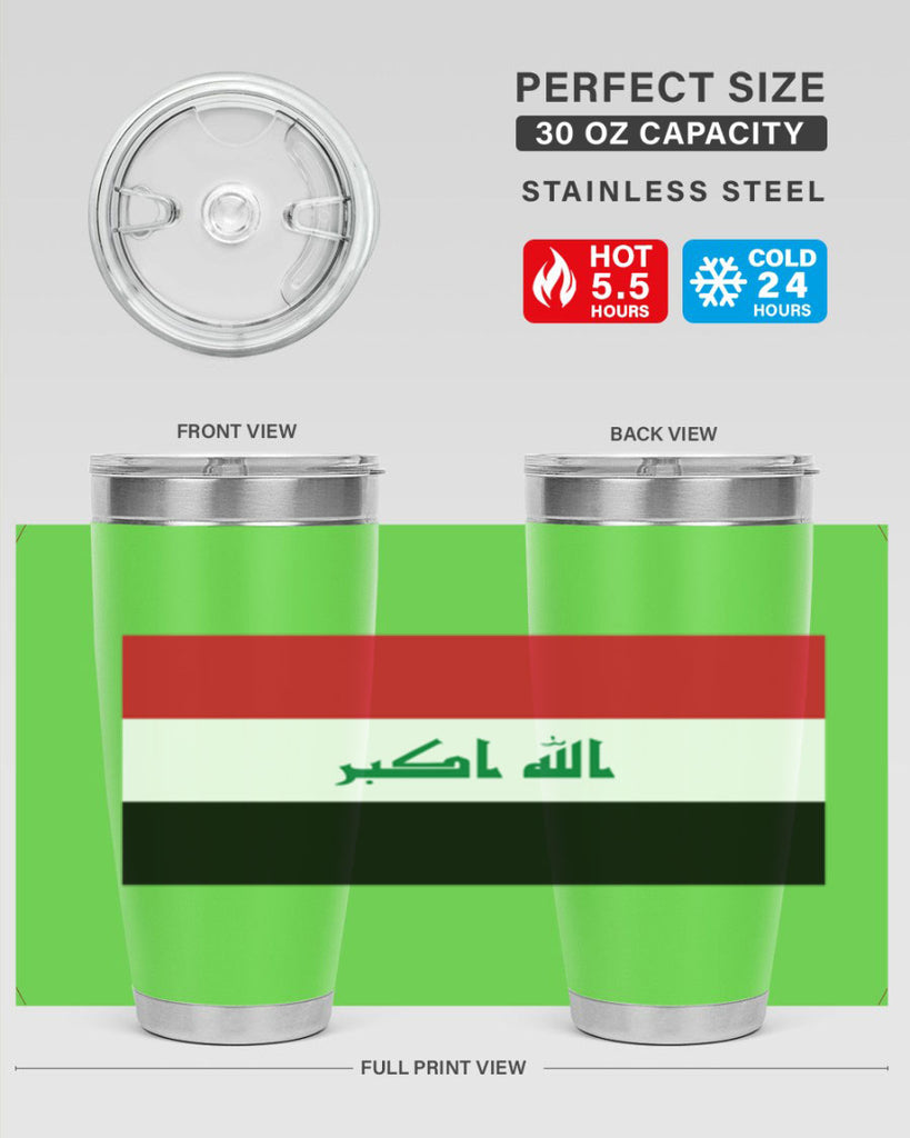 Iraq 118#- world flags- Tumbler