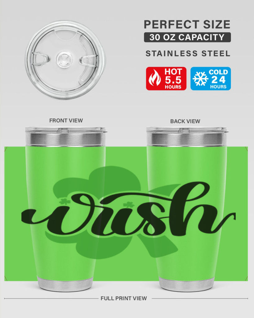 Irish Style 82#- St Patricks Day- Tumbler