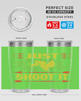 Just shoot it Style 32#- duck- Tumbler