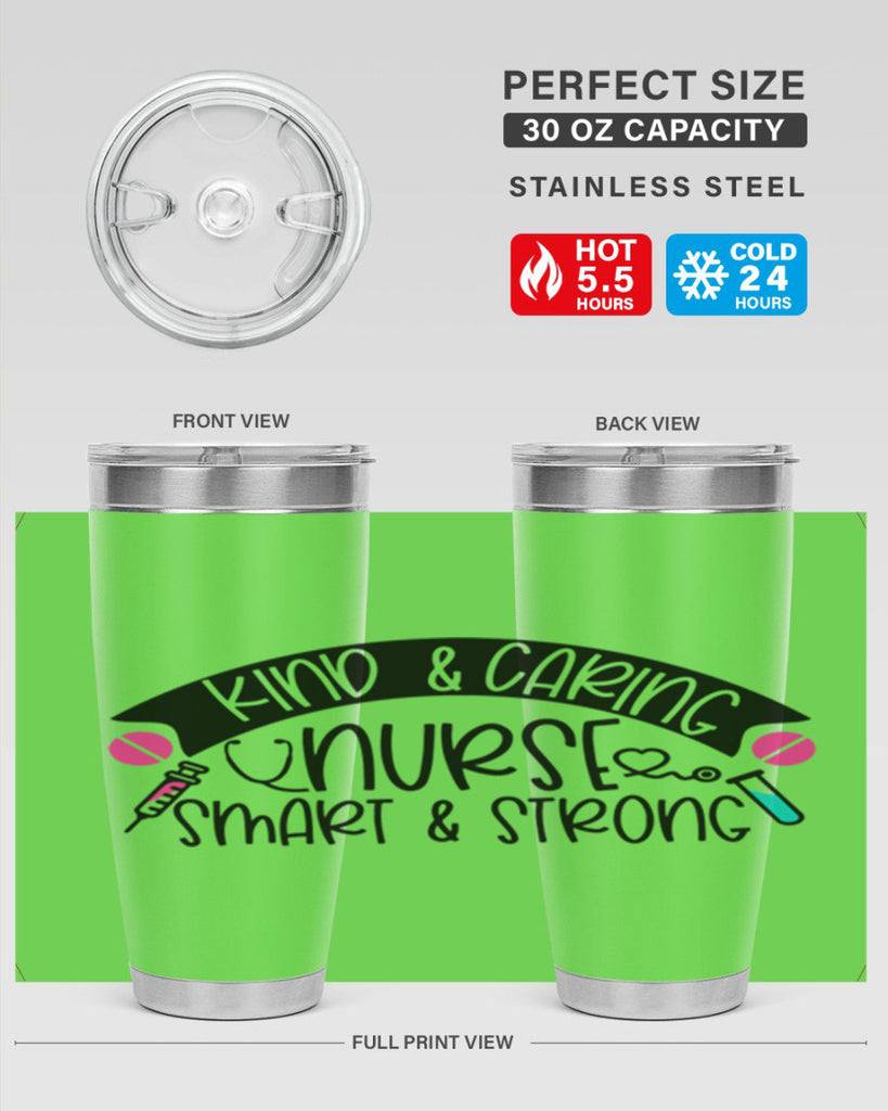 Kind Caring Nurse Smart Strong Style Style 143#- nurse- tumbler