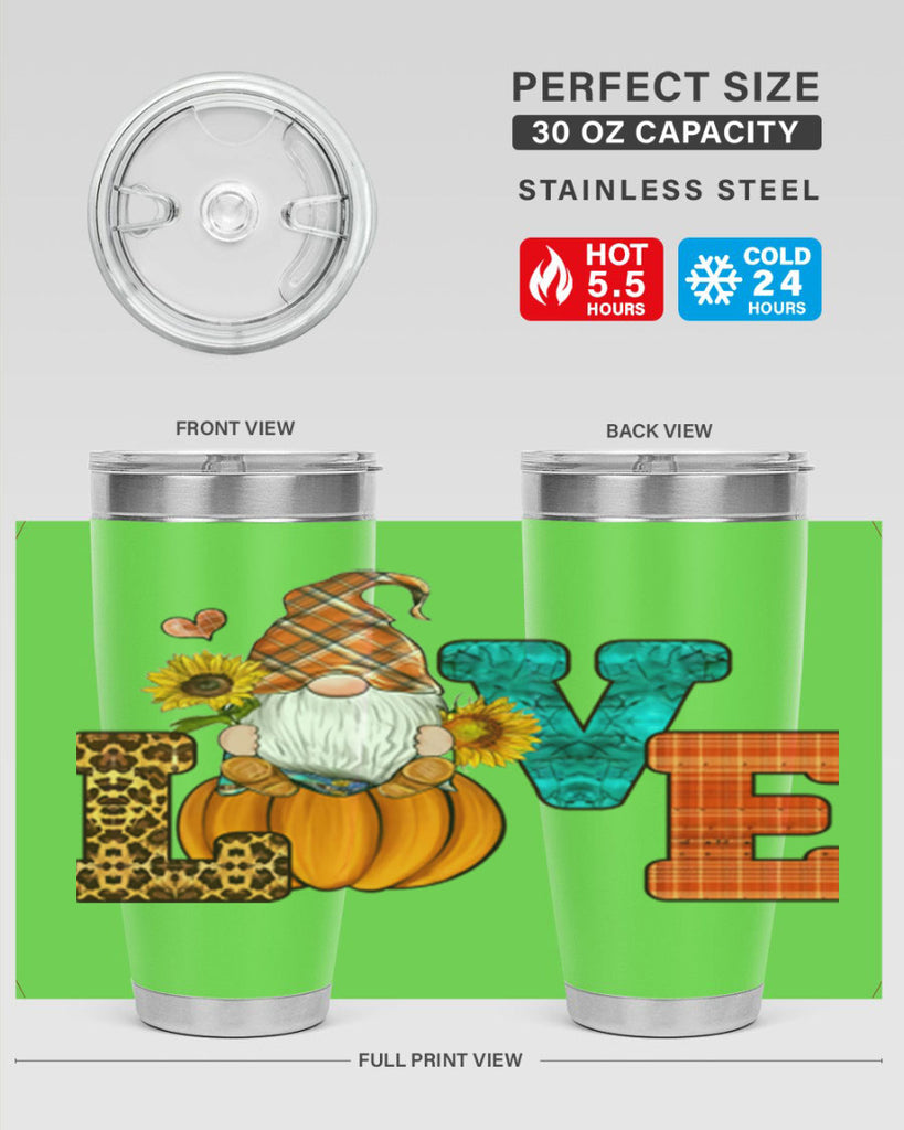 LOVEFallGnome 417#- fall- Tumbler