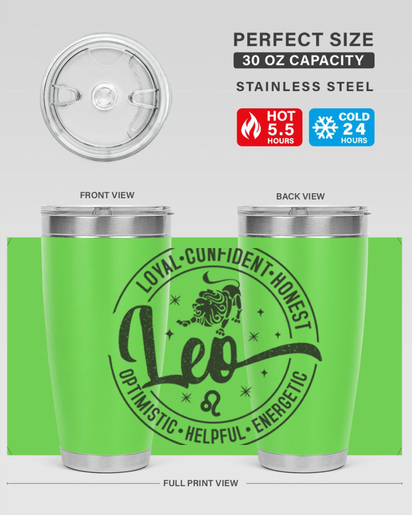 Leo 285#- zodiac- Tumbler