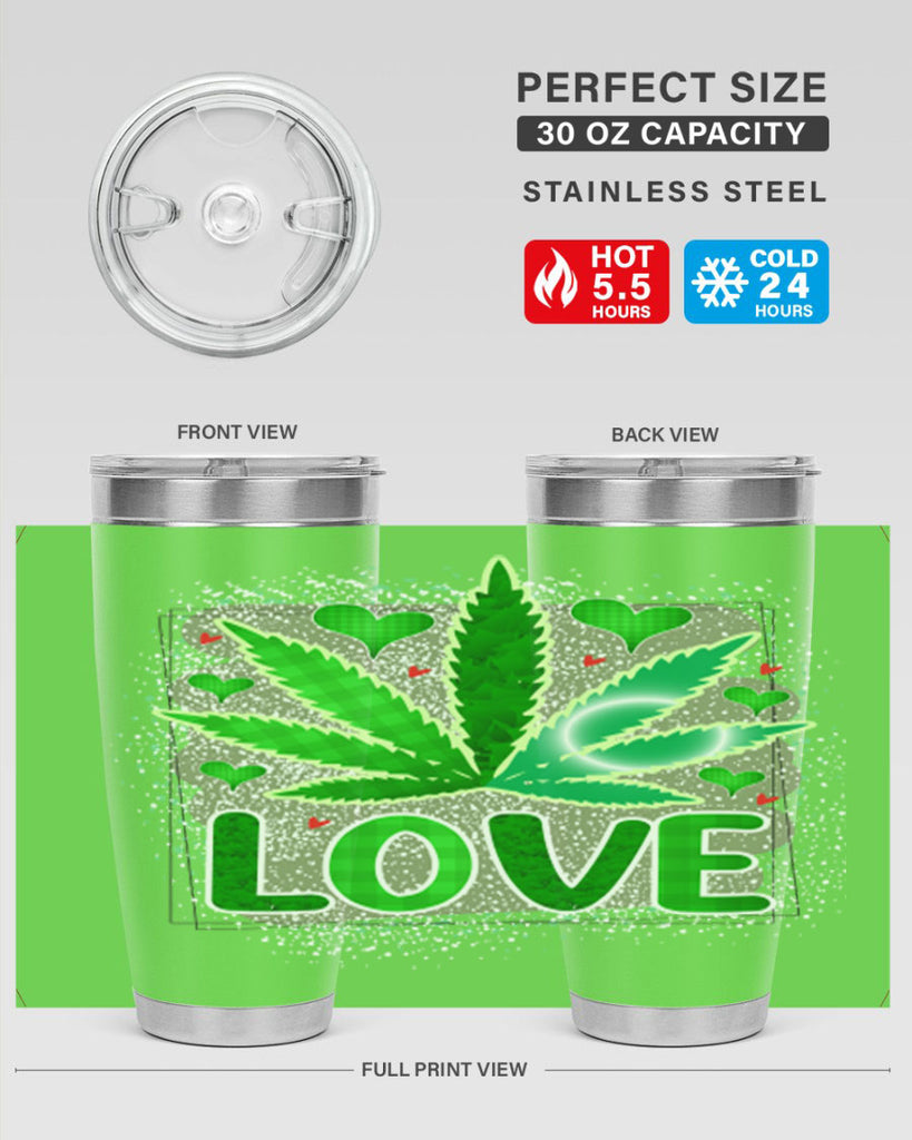 Love 188#- marijuana- Tumbler