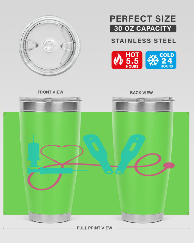 Love Style Style 135#- nurse- tumbler