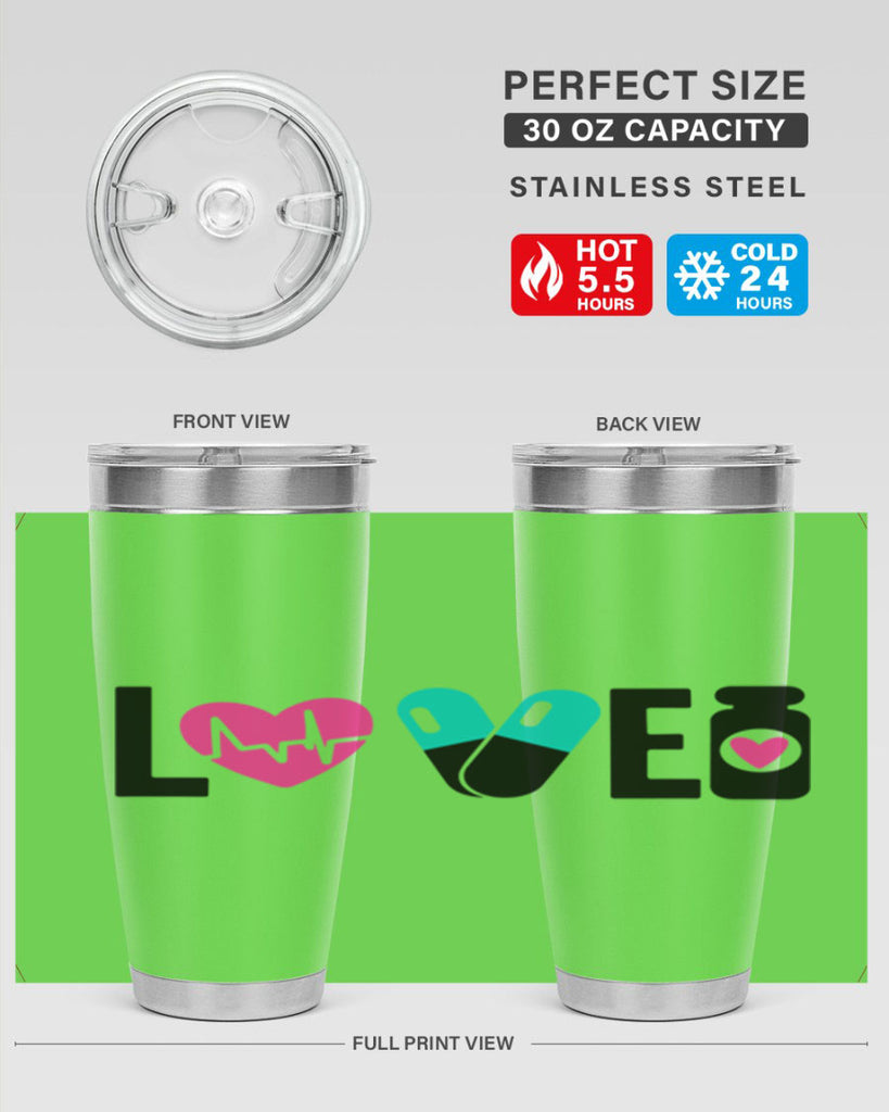 Love Style Style 136#- nurse- tumbler