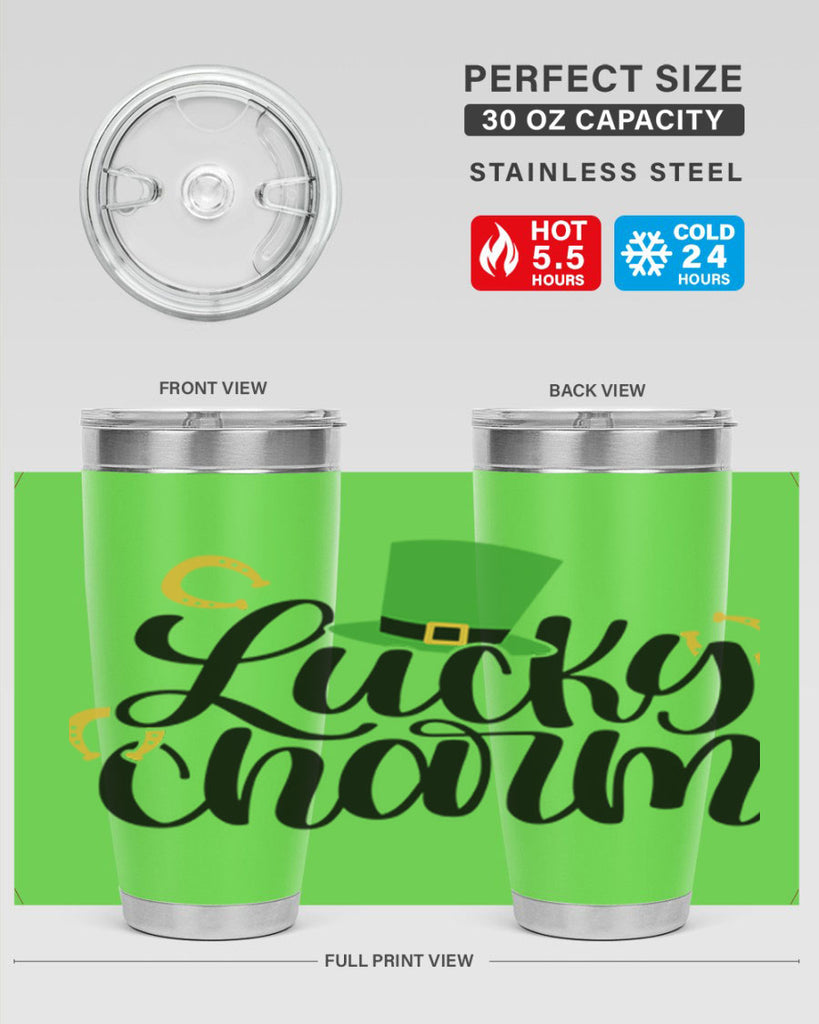 Lucky Charm Style 58#- St Patricks Day- Tumbler