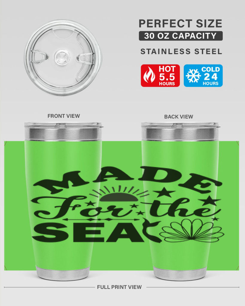 Made for the Sea 308#- mermaid- Tumbler