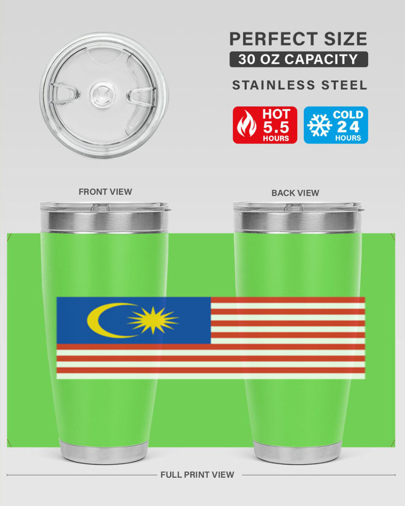 Malaysia 94#- world flags- Tumbler