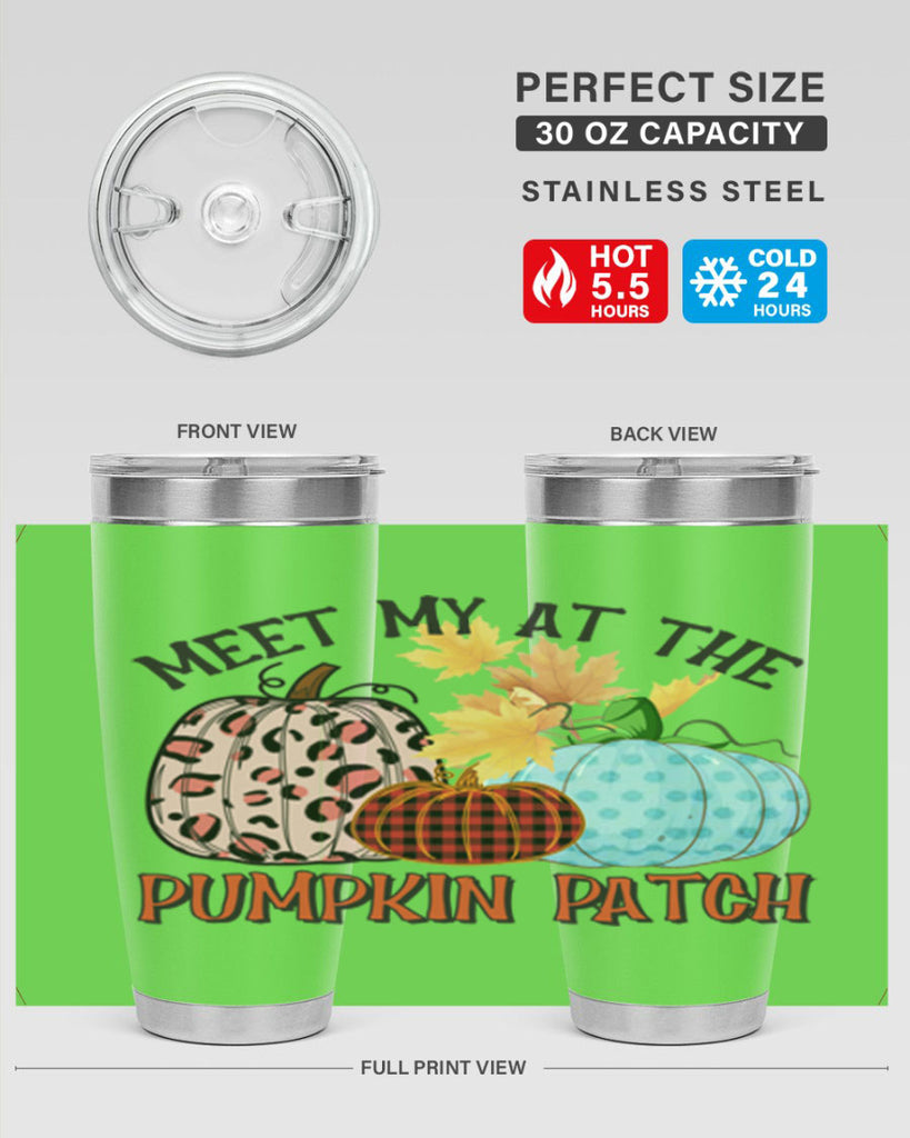Meet My at the Pumpkin Patch 425#- fall- Tumbler