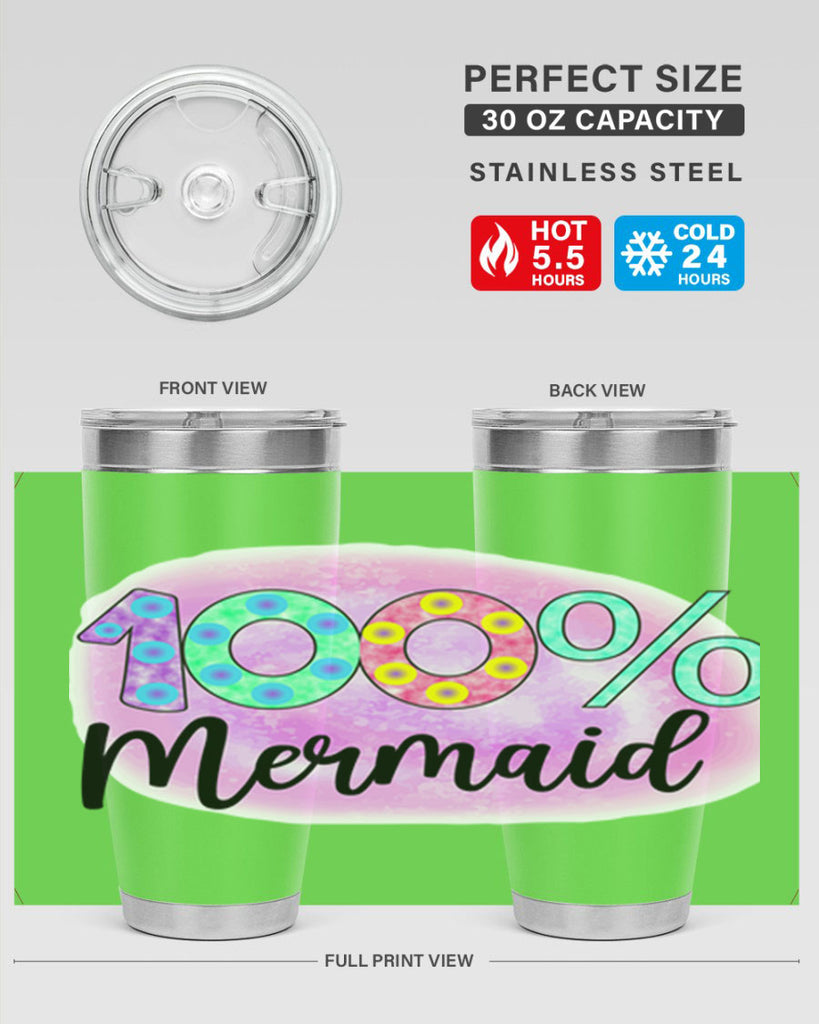 Mermaid 1#- mermaid- Tumbler