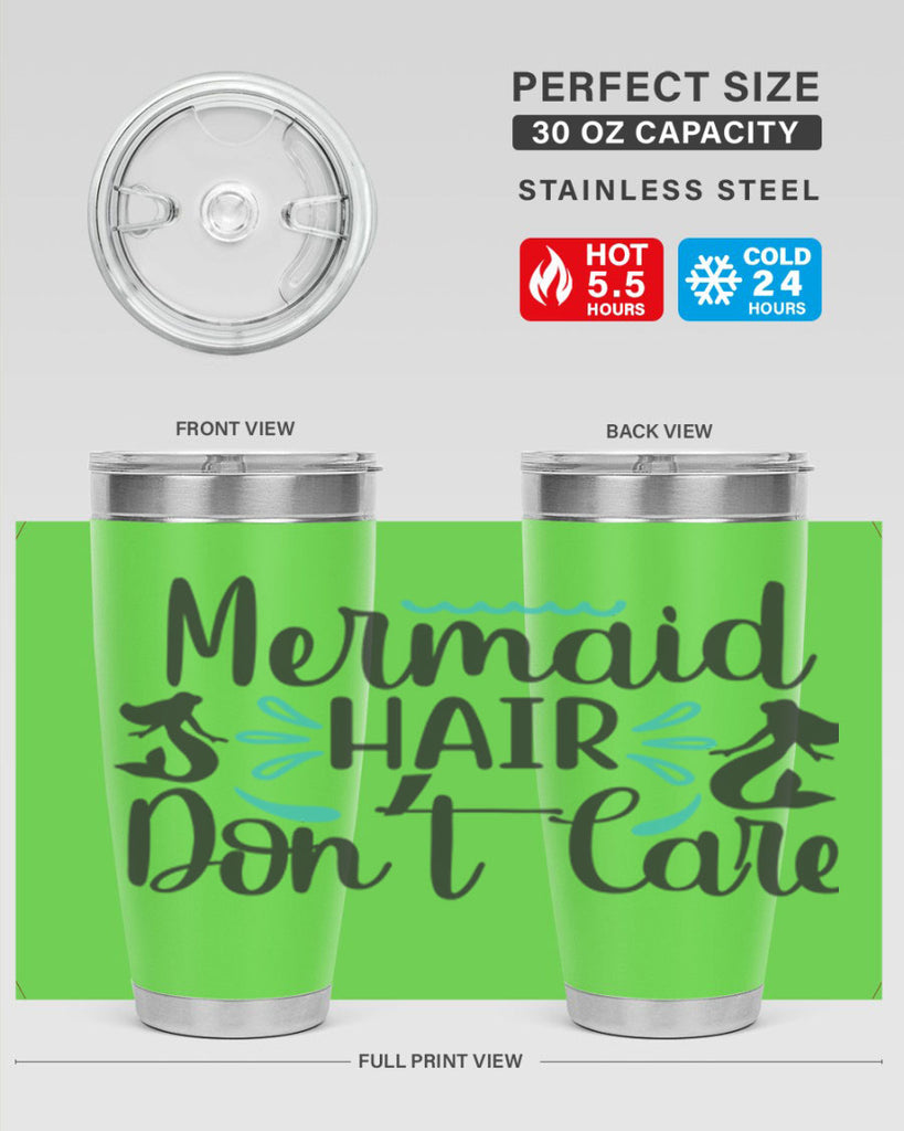 Mermaid Hair Don’t Care 359#- mermaid- Tumbler