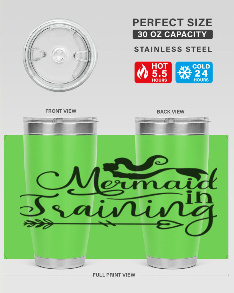 Mermaid In Training 365#- mermaid- Tumbler