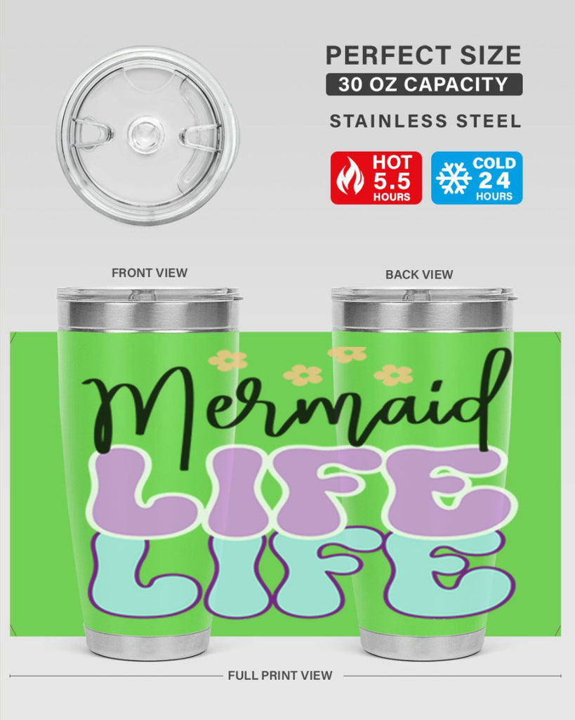 Mermaid Life 430#- mermaid- Tumbler