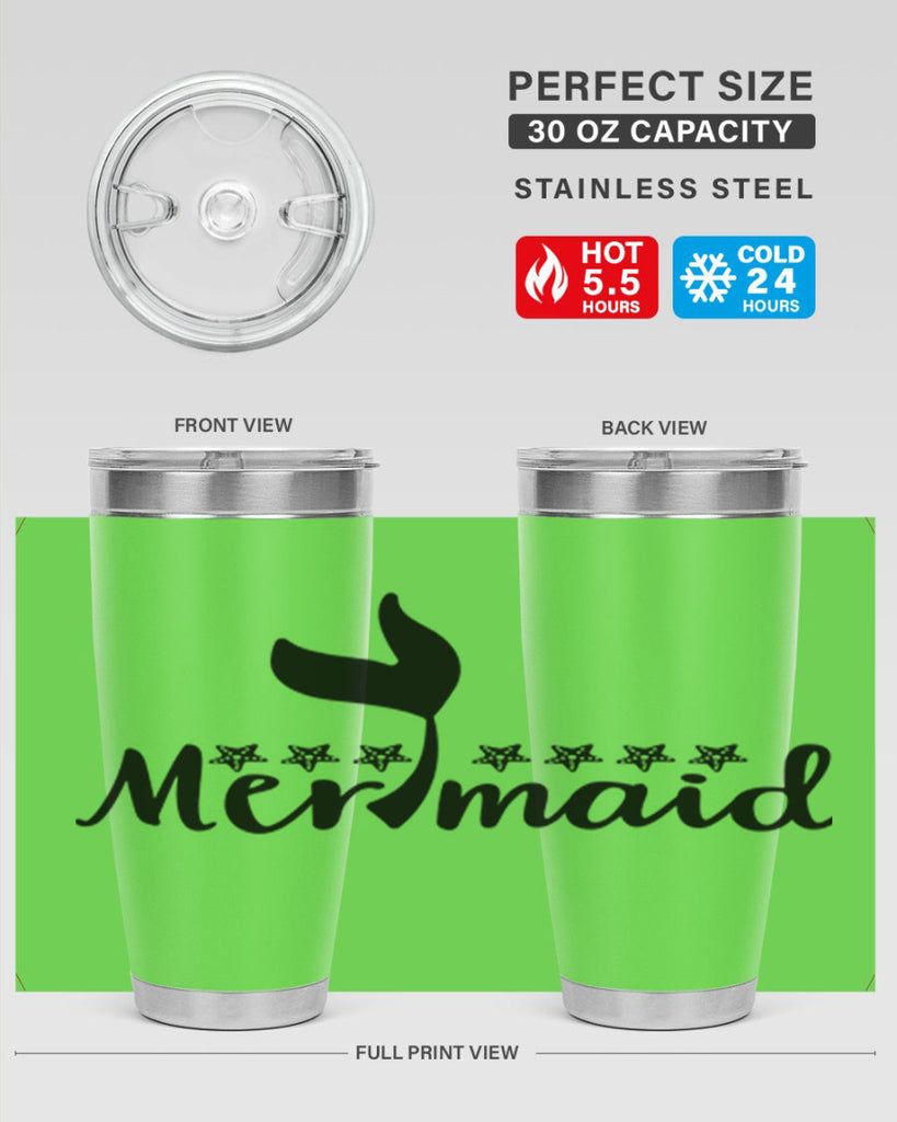 Mermaid design 451#- mermaid- Tumbler