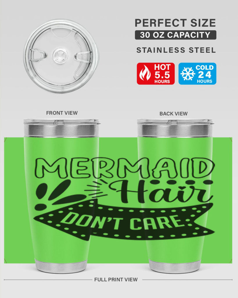 Mermaid hair dont care 403#- mermaid- Tumbler