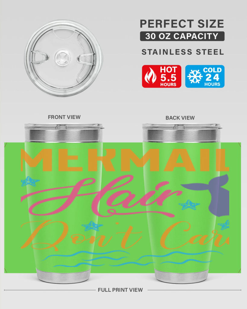 Mermaid hair dont care 414#- mermaid- Tumbler