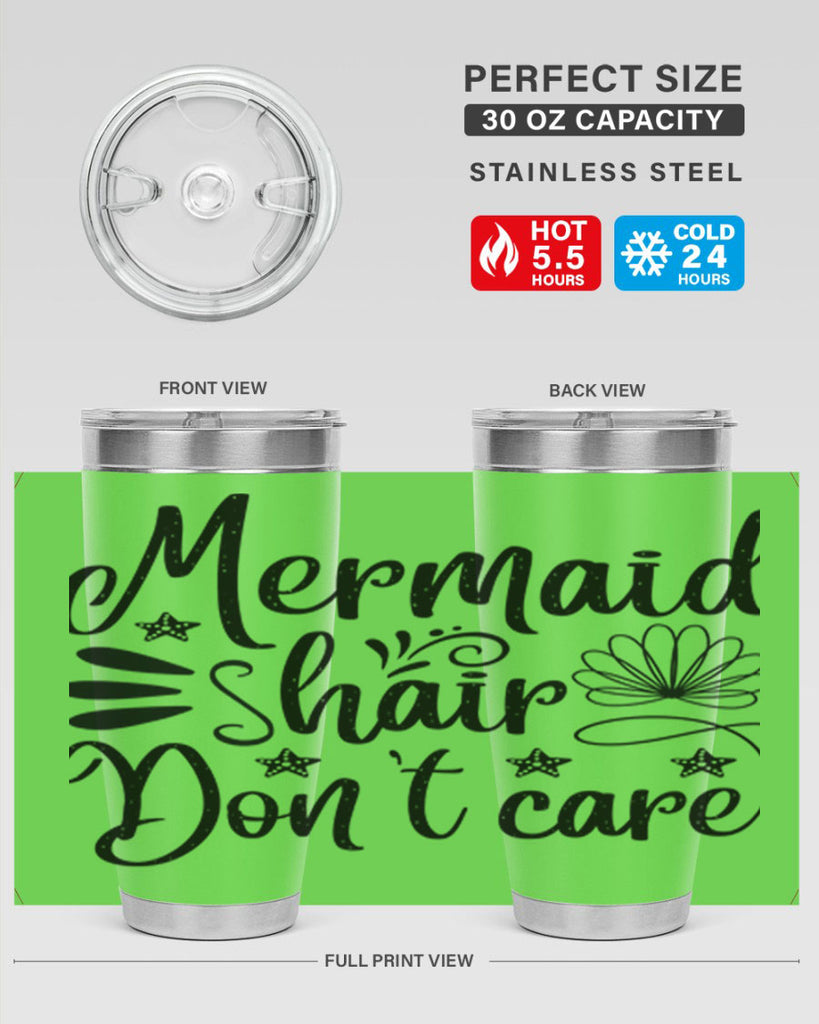 Mermaid hair dont care 415#- mermaid- Tumbler
